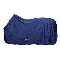 Produktbild von Bucas Power Cooler Pony Pferdedecke Navy/Silver Größe 120