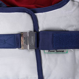 Bucas Power Turnout Extra Classic Winterdecke für Pferde 300g Silber - 300 g – Bild 1 von 5