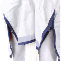 Produktbild von Bucas Power Turnout Extra High Neck Weidedecke für Pferde Silber 115cm