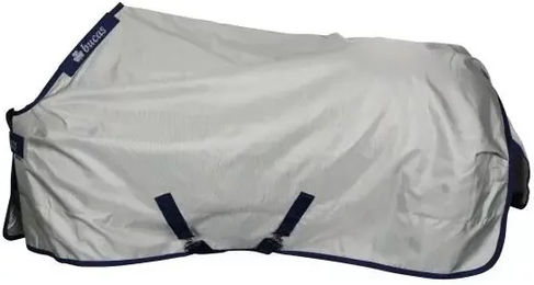Bucas Power Turnout Light Classic Regendecke für Pferde Silber 135 cm – Bild 1 von 13