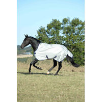 Produktbild von Bucas Power Turnout Light Regendecke für Pferde High Neck 165 cm