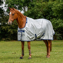 Bucas Power Turnout Light Weidedecke für Pferde Silber 130 cm – Bild 1 von 13