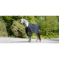 Produktbild von Bucas Prize Cooler Outdoor-Pferdedecke aus Polyester in Blau Silber Schwarz 125 cm