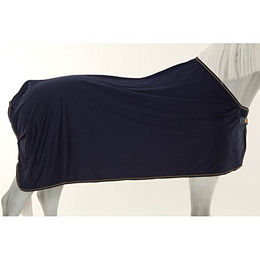Bucas Prize Cooler Pferdedecke Blau Gold Größe 115 aus Polyester – Bild 1 von 5