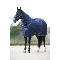 Produktbild von Bucas Quilt Neck Halsdecke für Pferde Navy Blau Größe M