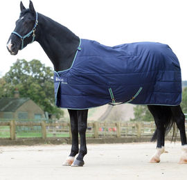 Bucas Quilt SF Big Neck Pferdedecke aus Oxford-Gewebe Blau – Bild 1 von 1