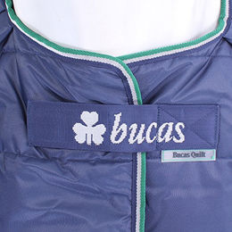 Bucas Quilt Stalldecke für Pferde Blau 135 cm – Bild 1 von 8