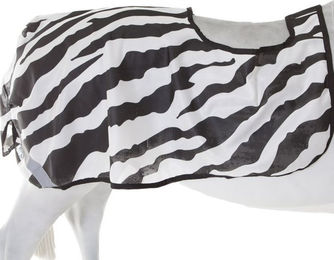 Bucas Riding Rug Pferdedecke mit Netzgewebe in Bunt Größe 125 – Bild 1 von 2