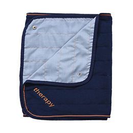 Produktbild von Bucas Schal Therapy Fleece Dunkelblau-Orange