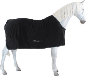 Bucas Shamrock Power Pferdedecke aus Polyester Schwarz Silber 120 – Bild 1 von 4