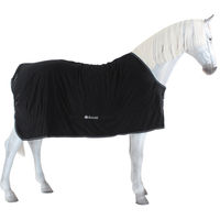 Produktbild von Bucas Shamrock Power Pferdedecke aus Polyester Schwarz Silber 120