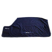 Produktbild von Bucas Shamrock Power Pferdedecke Navy/Silber Größe 130