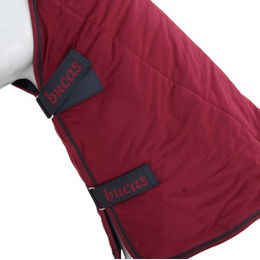 Bucas Shamrock Quilt Neck Decke aus Polyester in Rot Größe L – Bild 1 von 3