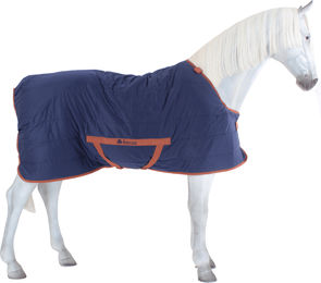 Bucas Shamrock Quilt Pferdedecke aus Polyester in Navy Blau 120 cm – Bild 1 von 4