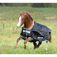 Produktbild von Bucas Smartex Rain Regendecke für Pferde Schwarz 115 cm aus Vlies