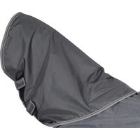 Produktbild von Bucas Smartex Turnout Combi Neck 0g Pferdehalsdecke Iron Gate Schwarz Grau XS