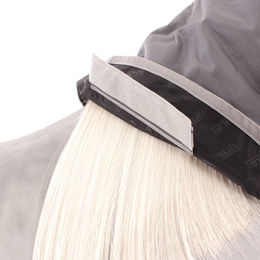 Bucas Smartex Turnout Combi Neck Pferdedecke aus Nylon in Grau XS – Bild 1 von 2