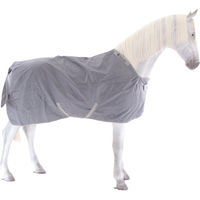 Produktbild von Bucas Smartex Turnout Medium Classic Pferdedecke 150g Grau Größe M - 150 g