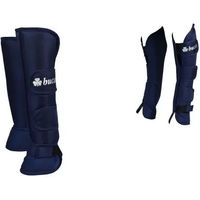 Produktbild von Bucas Stallgamaschen aus Nylon in Blau für Warmblut