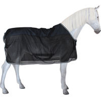 Produktbild von Bucas Therapy Mesh Cooler Limited Edition Fliegendecke für Pferde Schwarz 125 cm