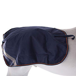 Bucas Therapy Quarter Sheet Wasserdichte Nierendecke für Pferde Blau Orange Größe L – Bild 1 von 6