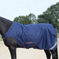 Produktbild von Bucas Therapy Walker Outdoor-Decke für Pferde Navy/Orange 145g