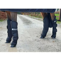 Produktbild von Bucas Transportgamaschen aus Nylon für Pferde in Schwarz