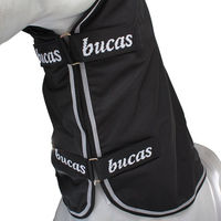 Produktbild von Bucas Trot Combi Neck Halsteil für Pferde Schwarz/Weiß Größe XS