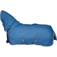 Produktbild von Bucas Weidedecke Freedom Turnout Medium Full Neck Größe 130 Blueberry 150/150g