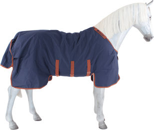 Bucas X-Range Turnout Light Outdoordecke für Pferde Navy Blau 0g – Bild 1 von 3
