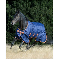 Produktbild von Bucas X-Range Turnout Light Pferdedecke aus Polyester in Navy Blau