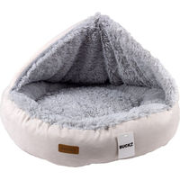 Produktbild von Buckz Cozy Cave Nox Kuschelhöhle aus Plüsch in Grau