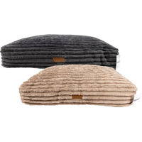 Produktbild von Buckz Hundebett Leo aus Cord in Grau Größe L