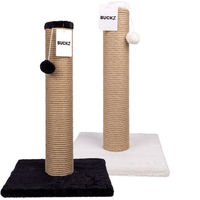 Produktbild von Buckz Kratzbaum Lokke für Katzen in Weiß mit Sisal