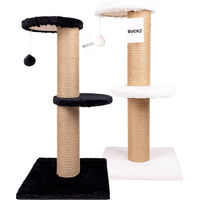 Produktbild von Buckz Kratzbaum Ziggy für Katzen in Weiß mit Sisal