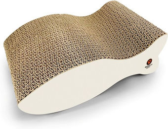 Produktbild von Buddy'z Best Katzen-Kratzbrett Fisch aus Kratzpappe in Beige