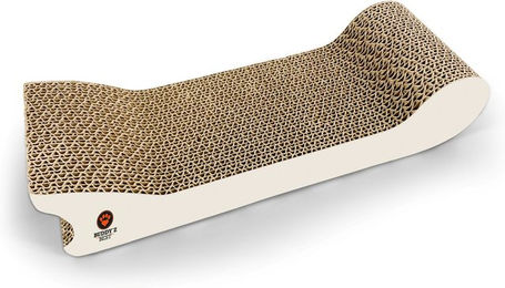 Produktbild von Buddy'z Best Katzen-Kratzbrett Knochen aus Kratzpappe in Beige