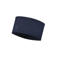 Produktbild von Buff Merino Wide Headband Solid Denim Blau aus Wolle