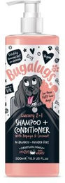 Bugalugs 2-in-1 Papaya & Kokosnuss Hundeshampoo mit Conditioner Vegan 500ml – Bild 1 von 3