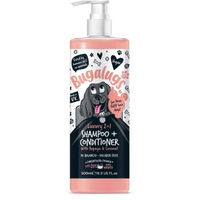 Produktbild von Bugalugs 2-in-1 Papaya & Kokosnuss Hundeshampoo mit Conditioner Vegan 500ml