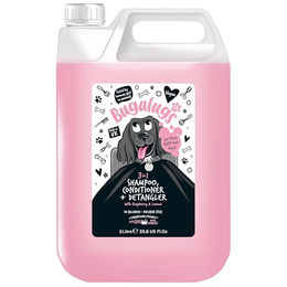 BUGALUGS 3-in-1 Shampoo Conditioner und Entwirrungsmittel für Hunde und Katzen Himbeere und Zitrone Vegan 5 l – Bild 1 von 5