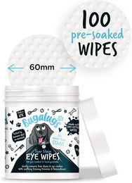 Bugalugs Augenreinigungstücher für Hunde hypoallergen und vegan 100 Stück – Bild 1 von 7