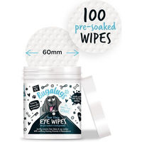 Produktbild von Bugalugs Augenreinigungstücher für Hunde hypoallergen und vegan 100 Stück