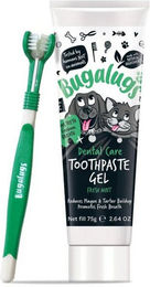 Bugalugs Dental Care Kit Zahnpflege-Set für Hunde mit Zahnpasta und Triplekopfbürste – Bild 1 von 3