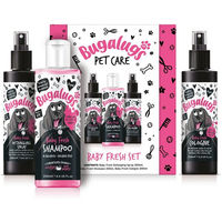 Produktbild von Bugalugs Hundepflege-Set Baby Fresh mit Shampoo, Entwirrer und Parfüm für Welpen, 650 ml