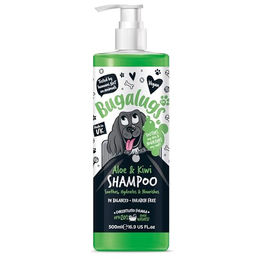 BUGALUGS Hundeshampoo Aloe Vera & Kiwi für alle Felltypen und Größen 500 ml - 500 ml – Bild 1 von 7