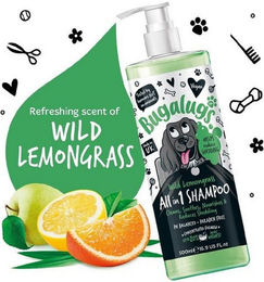 Bugalugs Hundeshampoo Wild Lemongrass 500 ml für alle Felltypen und Altersstufen - 500 ml – Bild 1 von 11
