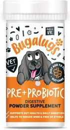 Bugalugs Immuncharge Pre- & Probiotic Verdauungshilfe für Hunde mit Probiotika 80 g – Bild 1 von 3