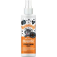Produktbild von Bugalugs Juckreiz Fellspray für Katzen Adult mit Orange 200 ml – Probiotisch, Präbiotisch, Postbiotisch