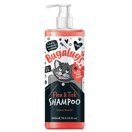 Bugalugs Katzenshampoo gegen Flöhe und Zecken mit Parasitenschutz 500ml - 500 ml – Bild 1 von 8